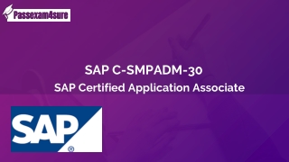 Where can I get 2021 SAP C_SMPADM_30 Dumps Study Material?