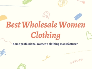 Best Wholesale Women Clothing