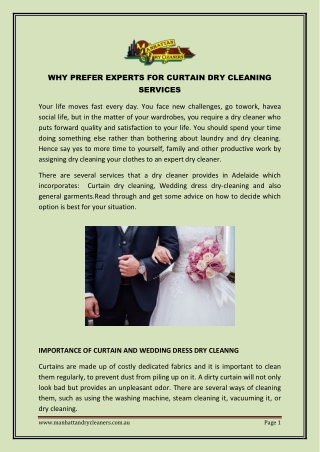 WHY PREFER EXPERTS FOR CURTAIN DRY CLEANING SERVICES-converted