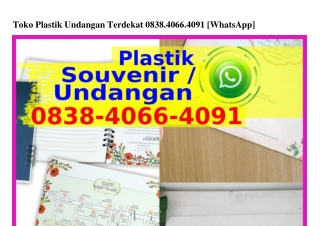 Toko Plastik Undangan Terdekat Ô8౩8–ԿÔϬϬ–ԿÔ9I(WA)