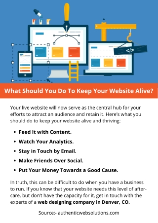 What Should You Do To Keep Your Website Alive?