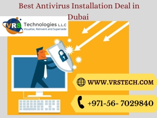Components of Antivirus Installation Dubai