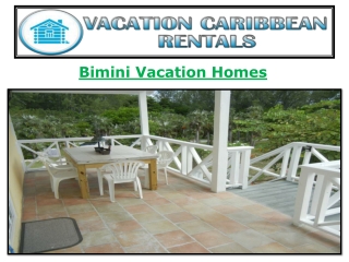 Bimini Vacation Homes