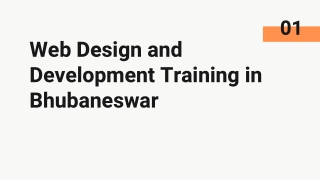 Web Design and Development Training in Bhubaneswar