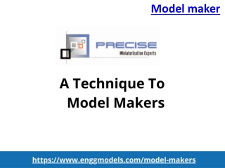 Model maker