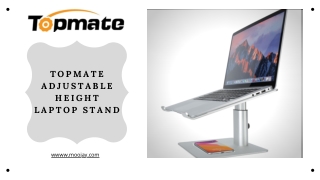 TopMate Height Adjustable Laptop Stand