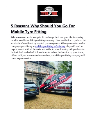 5 Reasons Why Should You Go For Mobile Tyre Fitting-converted