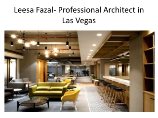 Leesa Fazal- Professional Architect in Las Vegas