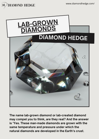 Lab grown diamonds 020721