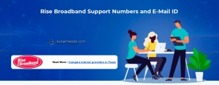 Rise Broadband Support Numbers and E-Mail ID | Rise Broadband