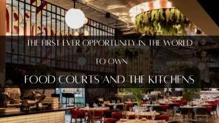 Elan Paradise Food Court & Kitchens Bookings, Elan Nirvana Food Courts & Kitchen