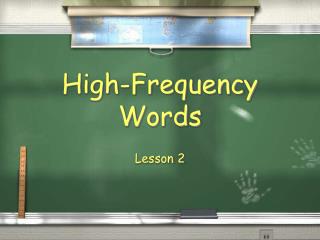 High-Frequency Words