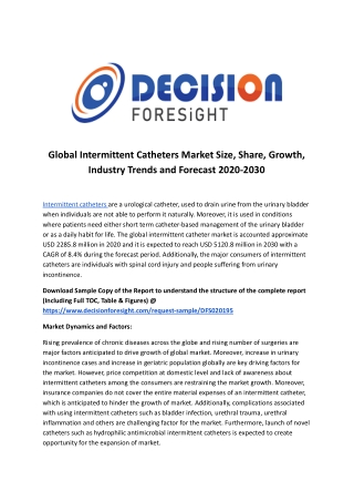 Global Intermittent Catheters Market.docx