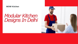 Modular Kitchen Dealers In Delhi - WOW Kitchen