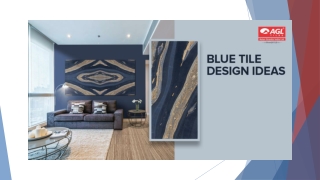 Blue Tile Designs Ideas by AGL
