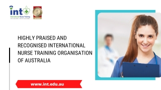 Recognised International Nurse Training Organisation Of Australia