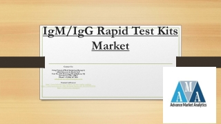 IgMIgG Rapid Test Kits Market