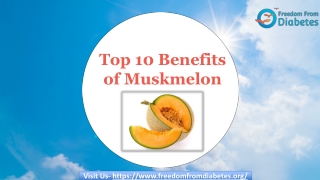 10 Amazing Health Benefits of Muskmelon for Diabetes