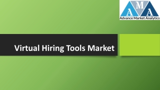 Virtual hiring tools Market Gains Momentum as Tech Giants Increasing R&D Efforts