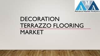 Decoration Terrazzo Flooring Market – Check What Segment Global Players are Bypa