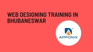 Web Design and Development Training in Bhubaneswar