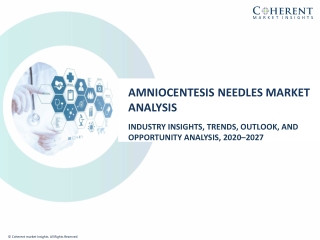 Amniocentesis Needles Market To Surpass US$ 208.6 Million By 2026