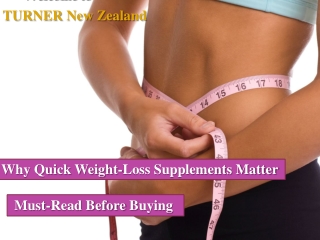 Why Quick Weight-Loss Supplements Matter -Must Read Before Buying