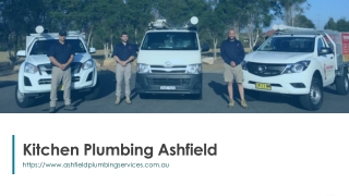 Kitchen Plumbing Ashfield