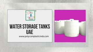 water storage tanks uae