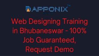 Web Designing Training in Bhubaneswar