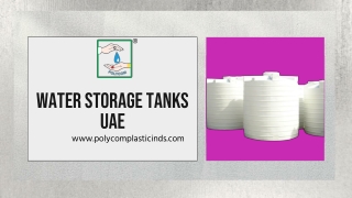 water storage tanks uae