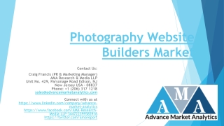 Photography Website Builders Market