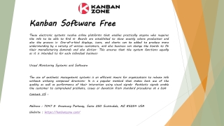 Kanban Software Free