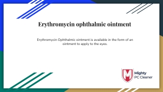 erythromycin ophthalmic
