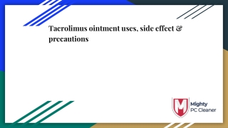 Tacrolimus ointment