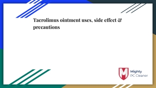 Tacrolimus ointment