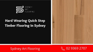 Hard Wearing Quick Step Timber and Prestige Oak Flooring In Sydney