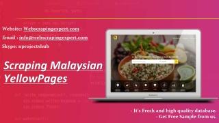 Scraping Malaysian YellowPages