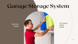 Garage Storage System