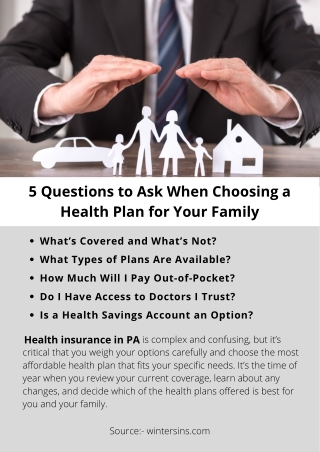 5 Questions to Ask When Choosing a Health Plan for Your Family