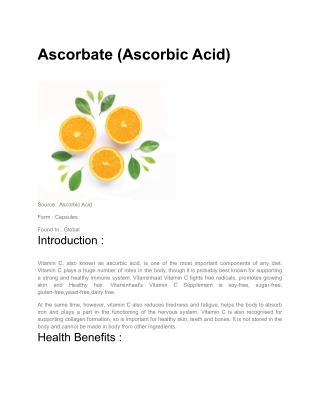 Ascorbate