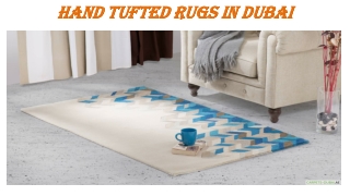 Hand Tufted Rugs in Dubai