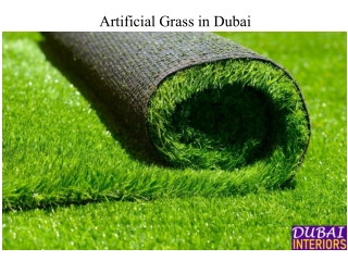 Artificial Grass in Dubai