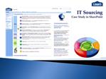 IT Sourcing Case Study in SharePoint
