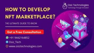 Develop your Blockchain NFT Marketplace Now!