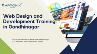 Web Designing Training in Gandhinagar - 100% Job Guaranteed, Request Demo