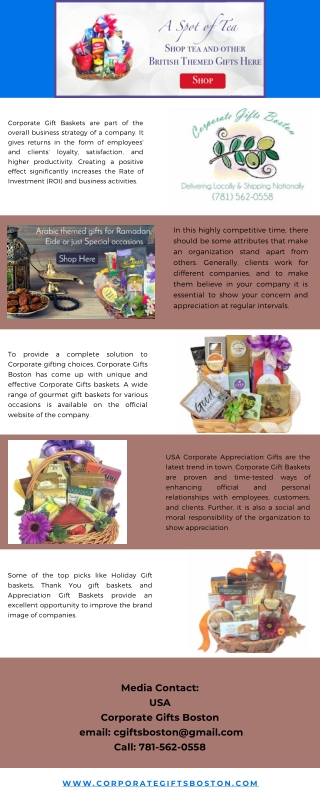 Corporate Gift Baskets