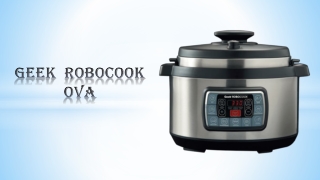 Make Healthy dishes with Robocook Ova Electric Cooker — Much Easier!