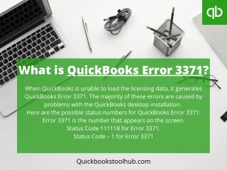 QuickBooks Error 3371