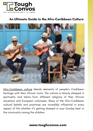 An Ultimate Guide to the Afro-Caribbean Culture